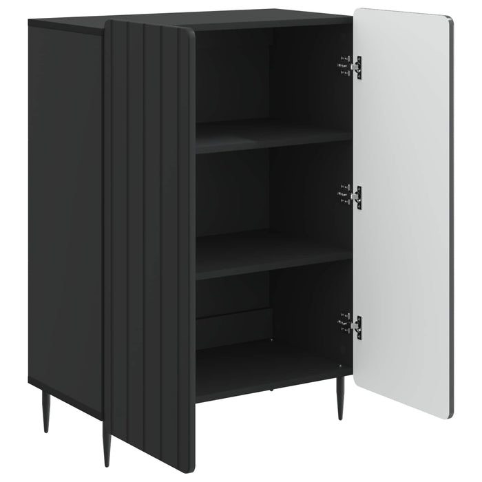 Bufet Negru 66 x 34,5 x 92 cm Lemn prelucrat - WALTI WALTI
