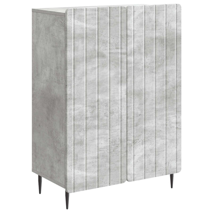Bufet Gri Beton 66 x 34,5 x 92 cm Lemn prelucrat - WALTI WALTI