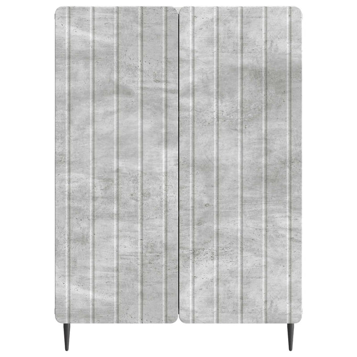 Bufet Gri Beton 66 x 34,5 x 92 cm Lemn prelucrat - WALTI WALTI