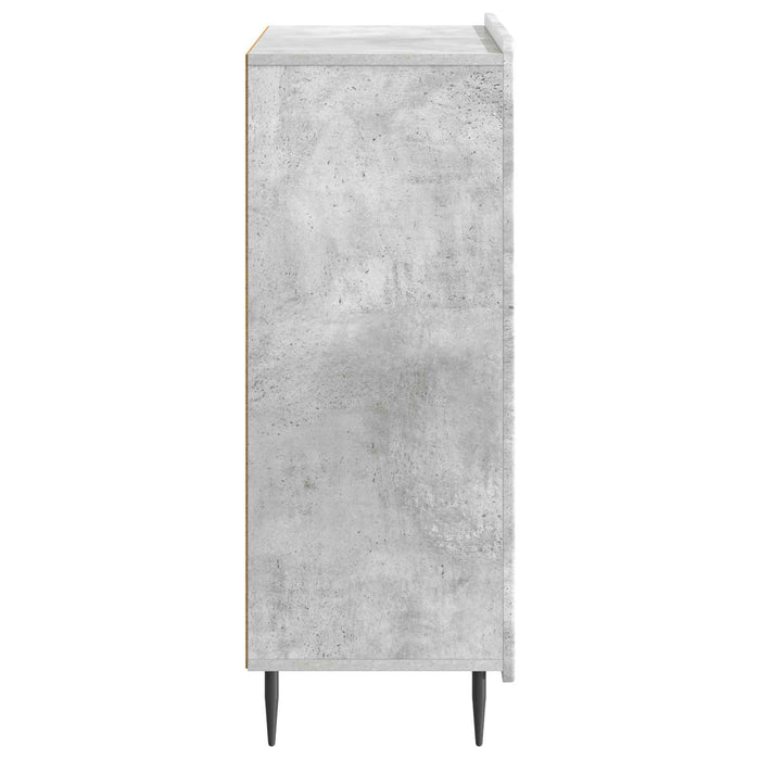 Bufet Gri Beton 66 x 34,5 x 92 cm Lemn prelucrat - WALTI WALTI