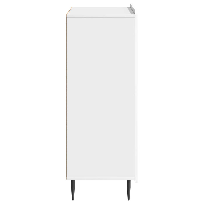 Bufet Alb foarte lucios 66 x 34,5 x 92 cm Lemn prelucrat - WALTI WALTI