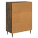 Bufet Stejar fumuriu 66 x 34,5 x 92 cm Lemn prelucrat - WALTI WALTI