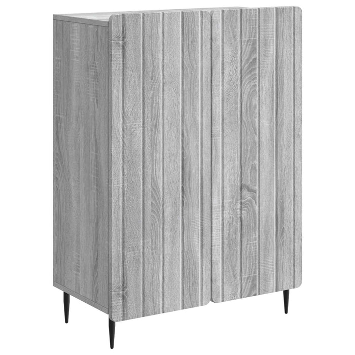 Bufet Sonoma gri 66 x 34,5 x 92 cm Lemn prelucrat - WALTI WALTI