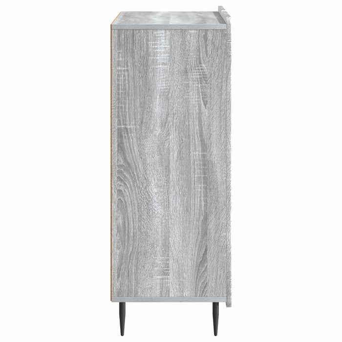 Bufet Sonoma gri 66 x 34,5 x 92 cm Lemn prelucrat - WALTI WALTI