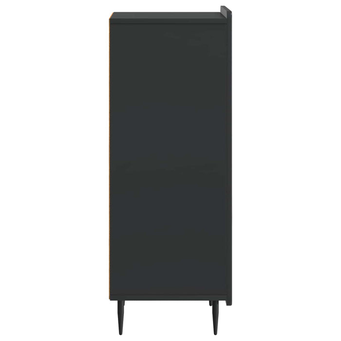 Bufet Negru 34,5 x 33 x 92 cm Lemn prelucrat - WALTI WALTI