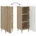 Bufet Stejar Sonoma 34,5 x 33 x 92 cm Lemn prelucrat - WALTI WALTI
