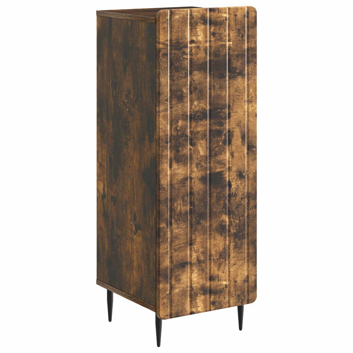 Bufet Stejar fumuriu 34,5 x 33 x 92 cm Lemn prelucrat - WALTI WALTI