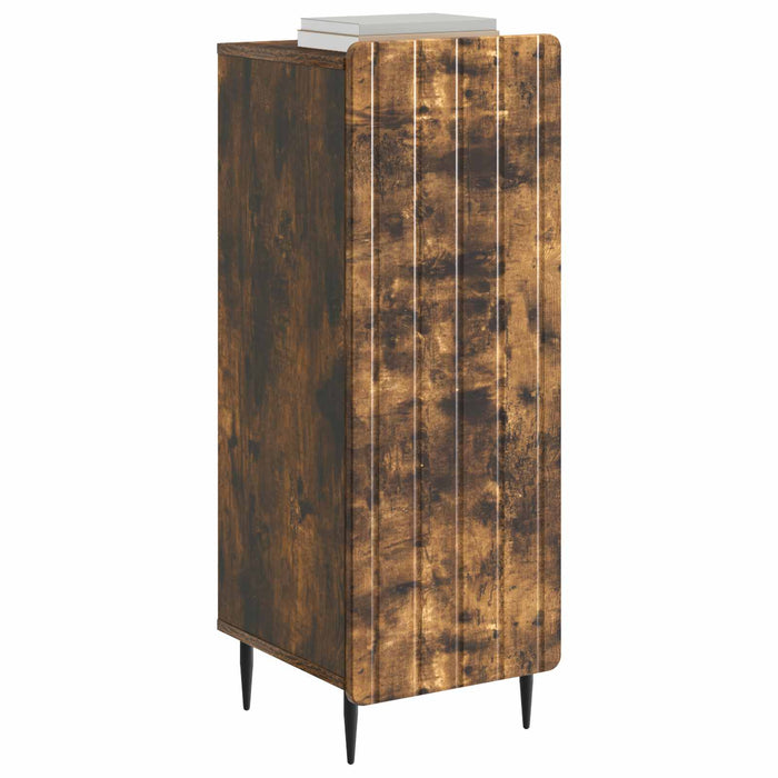 Bufet Stejar fumuriu 34,5 x 33 x 92 cm Lemn prelucrat - WALTI WALTI
