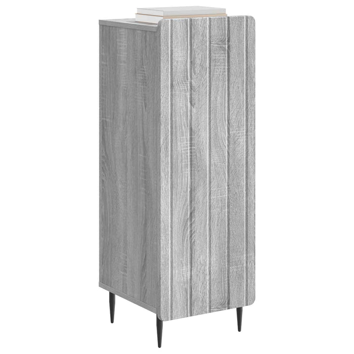 Bufet Sonoma gri 34,5 x 33 x 92 cm Lemn prelucrat - WALTI WALTI