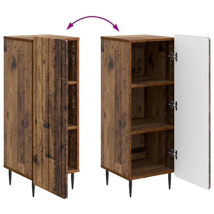 Bufet Lemn vechi 34,5 x 33 x 92 cm Lemn prelucrat - WALTI WALTI