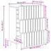 Dulap cu sertare Alb 66 x 34,5 x 92 cm Lemn prelucrat - WALTI WALTI