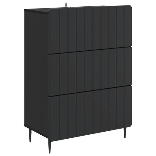 Dulap cu sertare Negru 66 x 34,5 x 92 cm Lemn prelucrat - WALTI WALTI