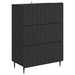 Dulap cu sertare Negru 66 x 34,5 x 92 cm Lemn prelucrat - WALTI WALTI