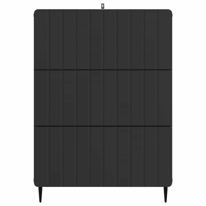 Dulap cu sertare Negru 66 x 34,5 x 92 cm Lemn prelucrat - WALTI WALTI