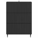 Dulap cu sertare Negru 66 x 34,5 x 92 cm Lemn prelucrat - WALTI WALTI