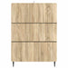 Dulap cu sertare Stejar Sonoma 66 x 34,5 x 92 cm Lemn prelucrat - WALTI WALTI