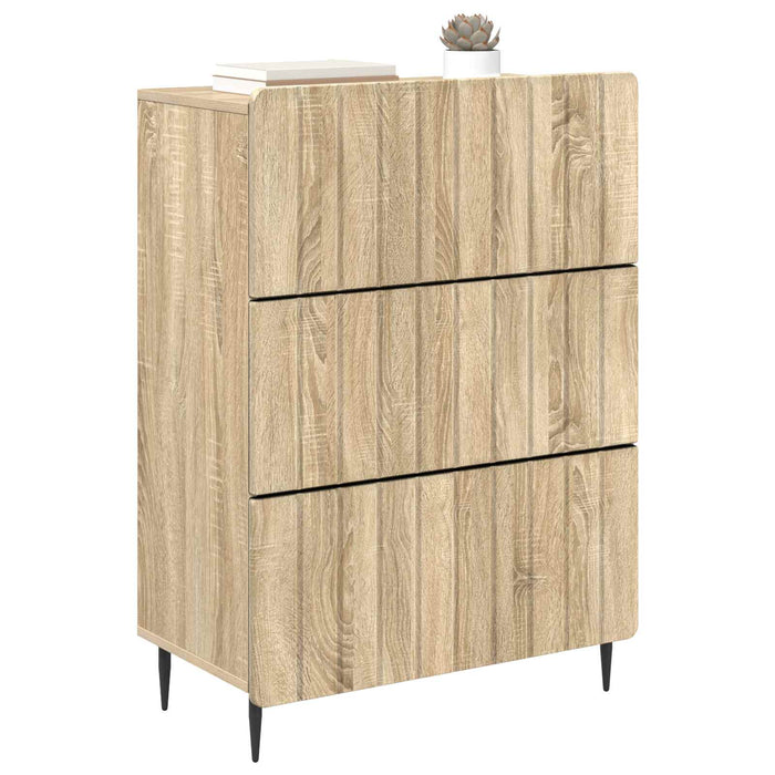 Dulap cu sertare Stejar Sonoma 66 x 34,5 x 92 cm Lemn prelucrat - WALTI WALTI