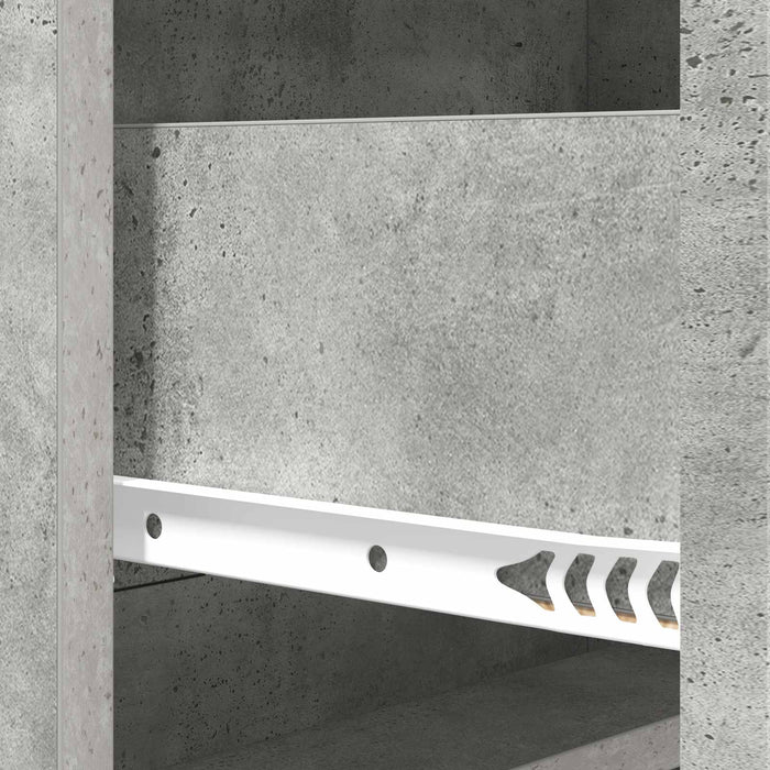 Dulap cu sertare Gri Beton 66 x 34,5 x 92 cm Lemn prelucrat - WALTI WALTI