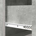 Dulap cu sertare Gri Beton 66 x 34,5 x 92 cm Lemn prelucrat - WALTI WALTI