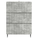 Dulap cu sertare Gri Beton 66 x 34,5 x 92 cm Lemn prelucrat - WALTI WALTI