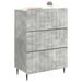 Dulap cu sertare Gri Beton 66 x 34,5 x 92 cm Lemn prelucrat - WALTI WALTI