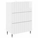 Dulap cu sertare Alb foarte lucios 66 x 34,5 x 92 cm - WALTI WALTI