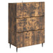 Dulap cu sertare Stejar fumuriu 66 x 34,5 x 92 cm - WALTI WALTI