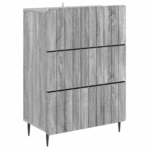 Dulap cu sertare Sonoma gri 66 x 34,5 x 92 cm Lemn prelucrat - WALTI WALTI