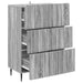 Dulap cu sertare Sonoma gri 66 x 34,5 x 92 cm Lemn prelucrat - WALTI WALTI
