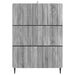 Dulap cu sertare Sonoma gri 66 x 34,5 x 92 cm Lemn prelucrat - WALTI WALTI