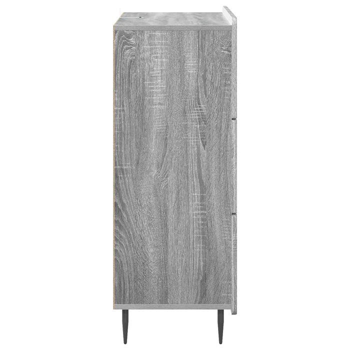Dulap cu sertare Sonoma gri 66 x 34,5 x 92 cm Lemn prelucrat - WALTI WALTI
