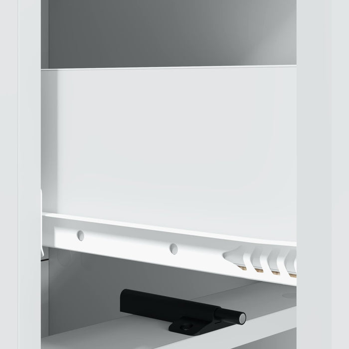 Dulap cu sertare Alb 33 x 34,5 x 92 cm Lemn prelucrat WALTI