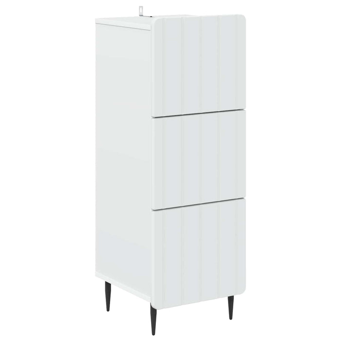 Dulap cu sertare Alb 33 x 34,5 x 92 cm Lemn prelucrat WALTI