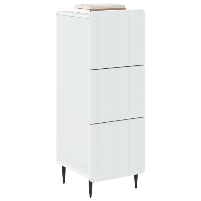 Dulap cu sertare Alb 33 x 34,5 x 92 cm Lemn prelucrat WALTI