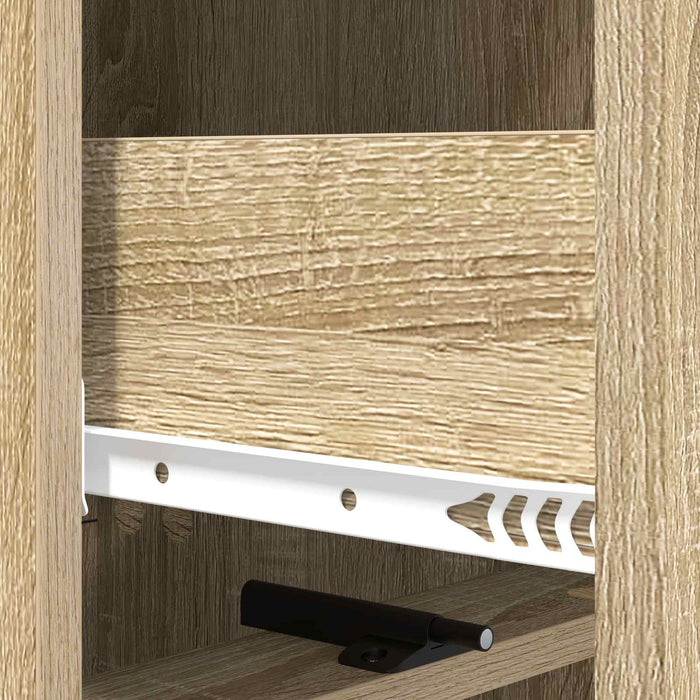 Dulap cu sertare Stejar Sonoma 33 x 34,5 x 92 cm Lemn prelucrat - WALTI WALTI