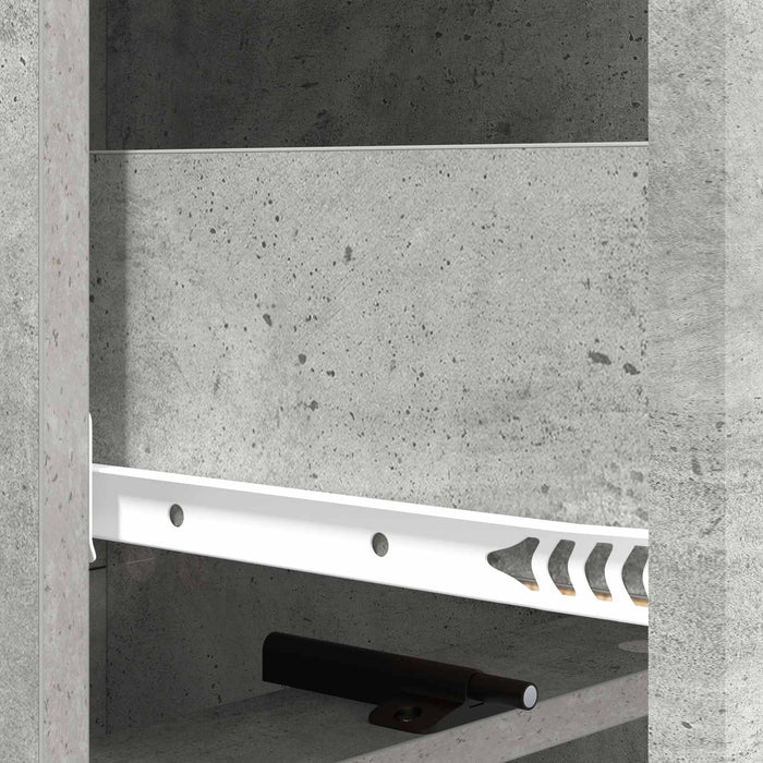 Dulap cu sertare Gri Beton 33 x 34,5 x 92 cm Lemn prelucrat - WALTI WALTI