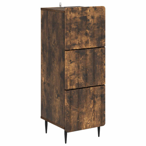 Dulap cu sertare Stejar fumuriu 33 x 34,5 x 92 cm - WALTI WALTI