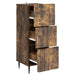 Dulap cu sertare Stejar fumuriu 33 x 34,5 x 92 cm - WALTI WALTI