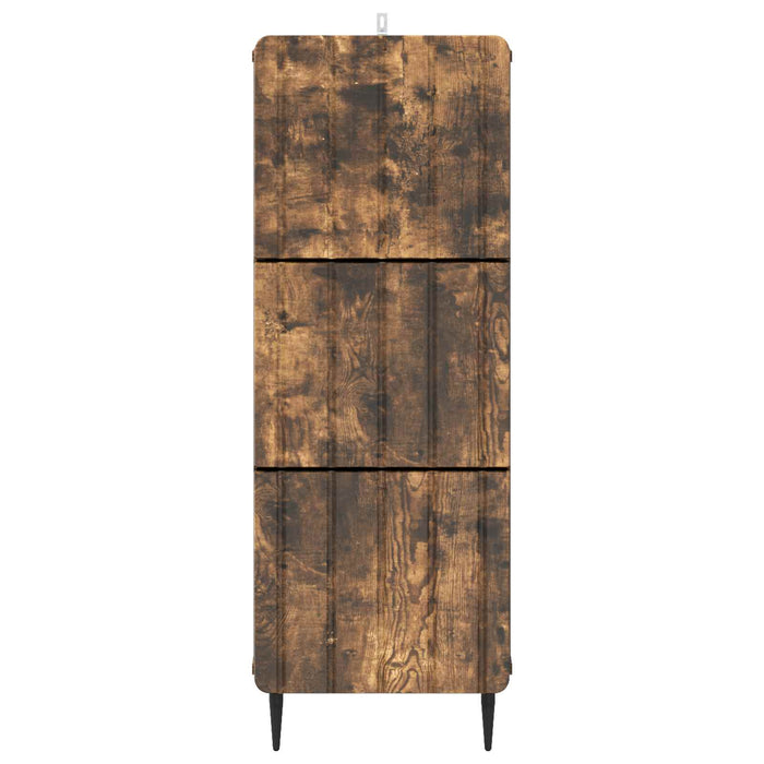 Dulap cu sertare Stejar fumuriu 33 x 34,5 x 92 cm - WALTI WALTI