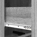 Dulap cu sertare Sonoma gri 33 x 34,5 x 92 cm Lemn prelucrat - WALTI WALTI