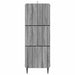 Dulap cu sertare Sonoma gri 33 x 34,5 x 92 cm Lemn prelucrat - WALTI WALTI