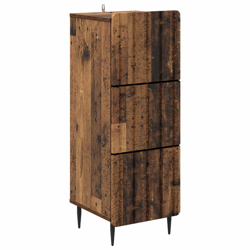 Dulap cu sertare Lemn vechi 33 x 34,5 x 92 cm Lemn prelucrat - WALTI WALTI