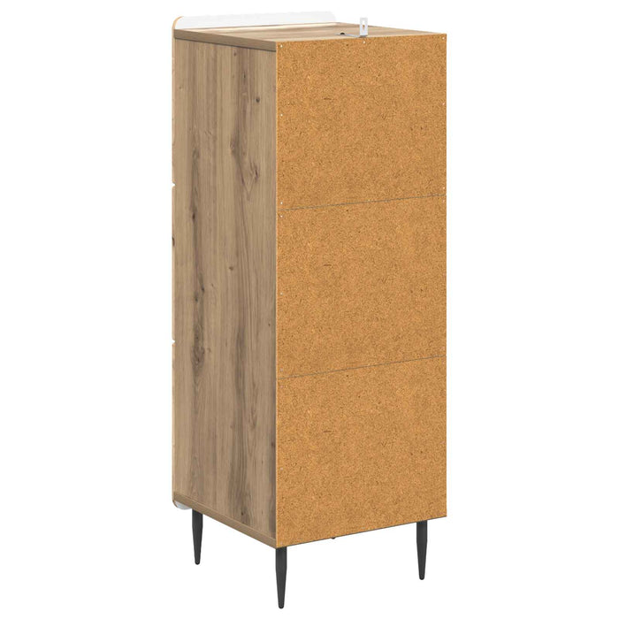 Dulap cu sertare Stejar Artizanal 33 x 34,5 x 92 cm - WALTI WALTI