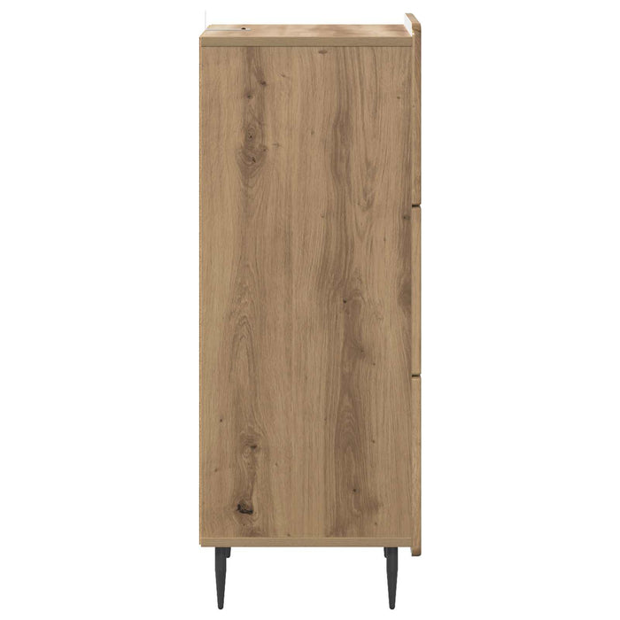 Dulap cu sertare Stejar Artizanal 33 x 34,5 x 92 cm - WALTI WALTI
