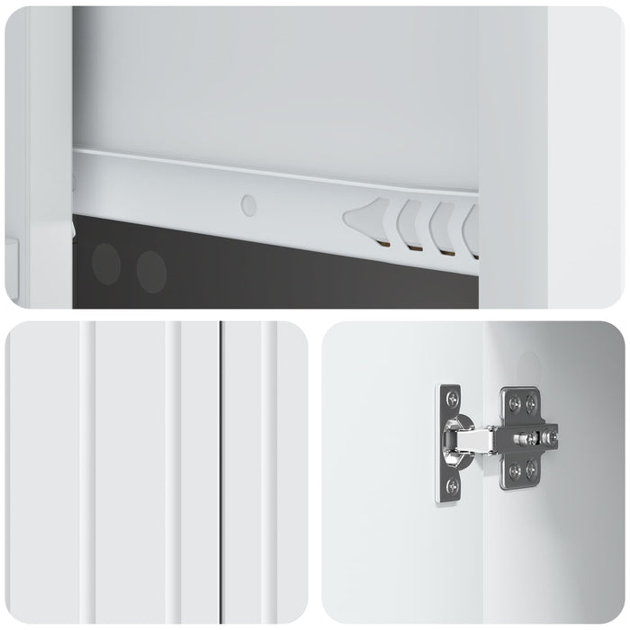Bufet cu sertar Alb 66 x 34,5 x 91,5 cm Lemn prelucrat - WALTI WALTI