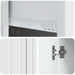 Bufet cu sertar Alb 66 x 34,5 x 91,5 cm Lemn prelucrat - WALTI WALTI