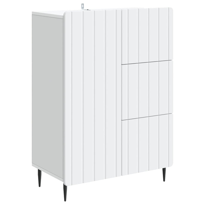 Bufet cu sertar Alb 66 x 34,5 x 91,5 cm Lemn prelucrat - WALTI WALTI