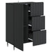 Bufet cu sertar Negru 66 x 34,5 x 91,5 cm Lemn prelucrat - WALTI WALTI