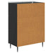 Bufet cu sertar Negru 66 x 34,5 x 91,5 cm Lemn prelucrat - WALTI WALTI