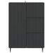 Bufet cu sertar Negru 66 x 34,5 x 91,5 cm Lemn prelucrat - WALTI WALTI